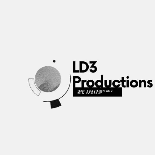 LD3 Productions circular camera badge